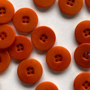Textile Garden - Flat-Rim Corozo Button - 15mm - Various Colors