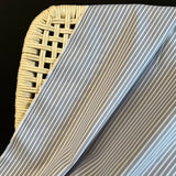 Deadstock - Cotton Shirting - Gray Stripe