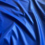 Deadstock - Faux Stretch Leather - Spirulina Blue