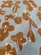 Hokkoh - Brushed Cotton Viella - Flowers - Caramel on Cloud