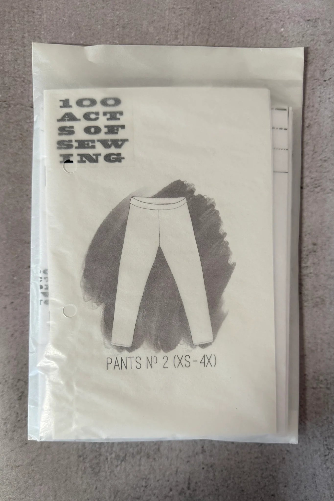 100 Acts of Sewing - Pants No. 2 Pattern