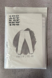 100 Acts of Sewing - Pants No. 2 Pattern