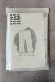100 Acts of Sewing - Pants No. 1 Pattern
