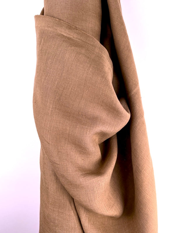 Lino Textile - Grace Linen - Dusty Brown