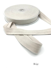 Knit Bias Tape - Cotton - 20mm (3/4") - Various Colors