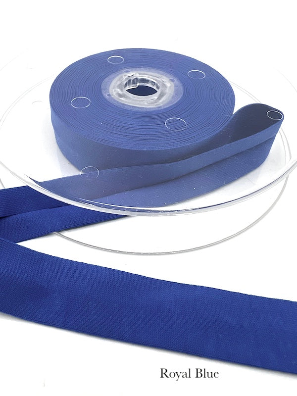 Knit Bias Tape - Cotton - 20mm (3/4") - Various Colors