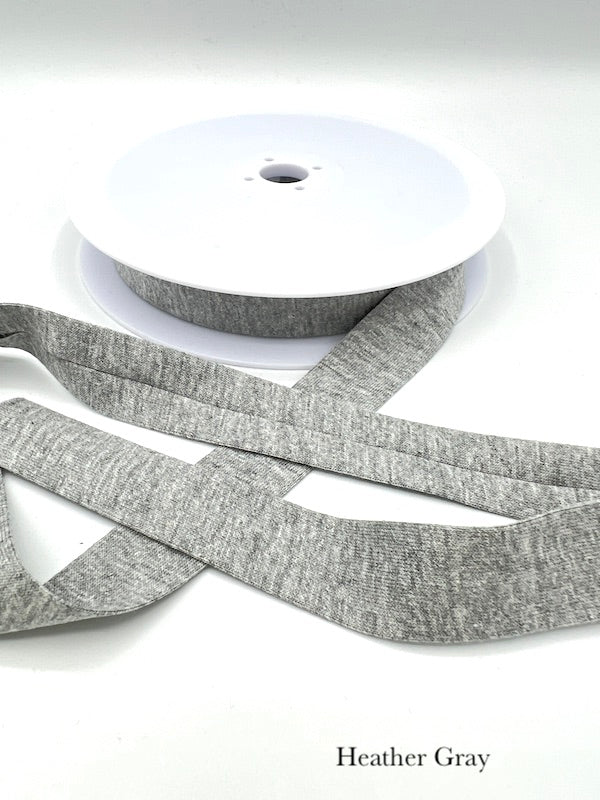 Knit Bias Tape - Cotton - 20mm (3/4") - Various Colors