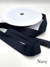 Knit Bias Tape - Cotton - 20mm (3/4") - Various Colors