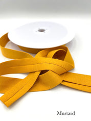 Knit Bias Tape - Cotton - 20mm (3/4") - Various Colors