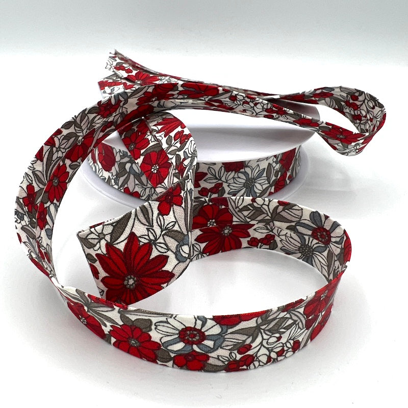 Bias Tape - Vintage Floral - Various Colors