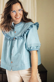 Madswick - Raida Blouse - PDF and Printed Pattern