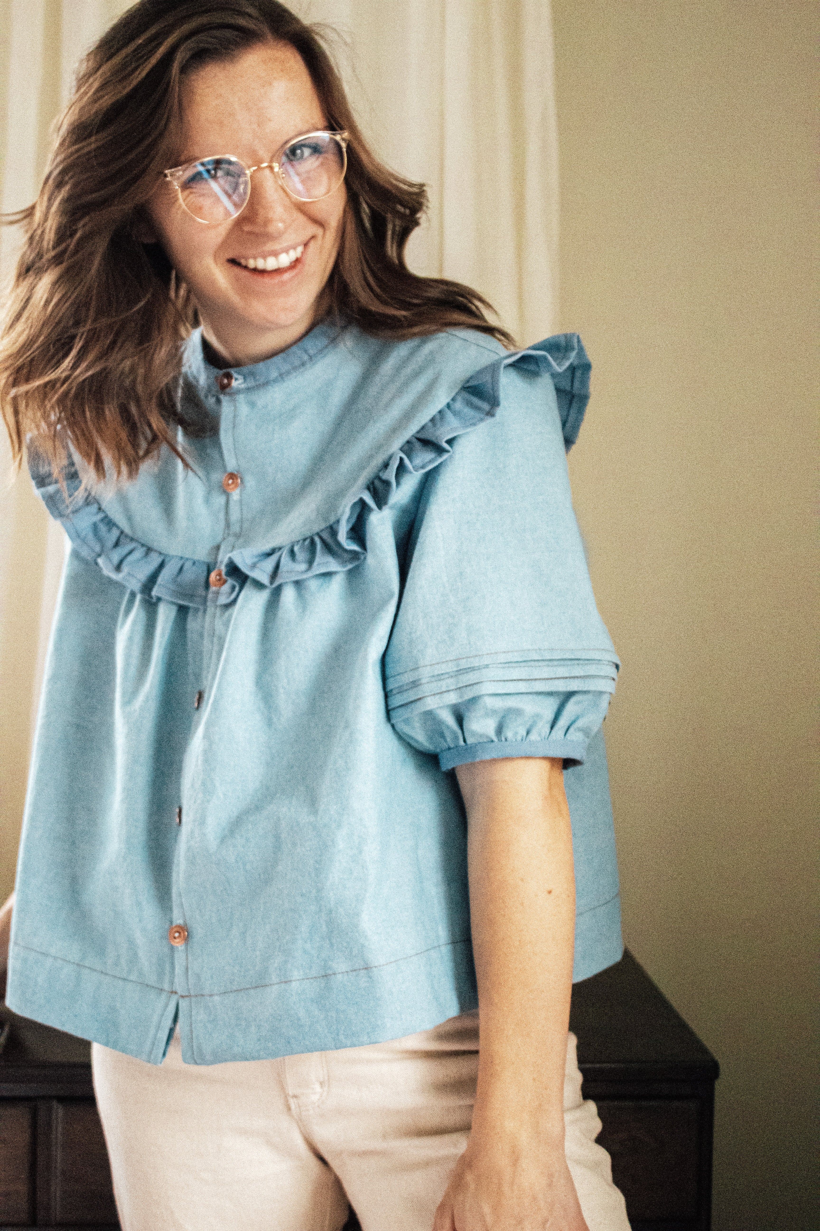 Madswick - Raida Blouse - PDF and Printed Pattern