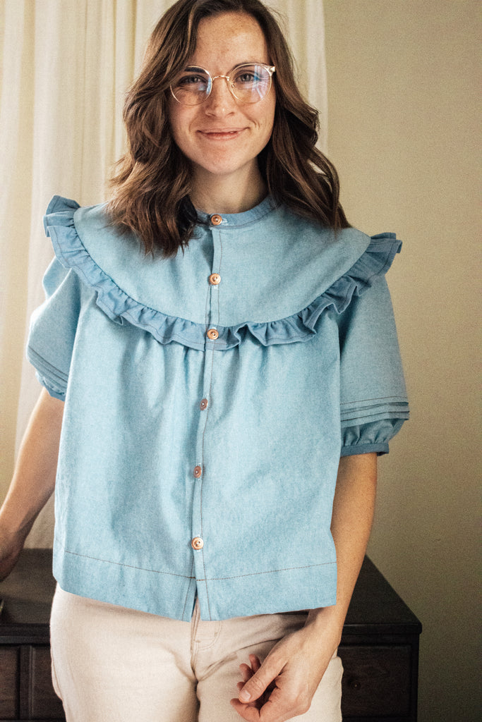 Madswick - Raida Blouse - PDF and Printed Pattern