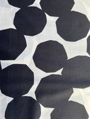 Hokkoh - Cotton Viella - Black & White Organic Dots