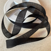 Cotton Ribbon 15mm (1/2") - Various Colors.