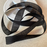 Cotton Ribbon 15mm (1/2") - Various Colors.