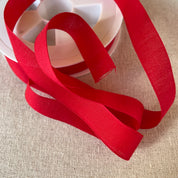 Cotton Ribbon 15mm (1/2") - Various Colors.