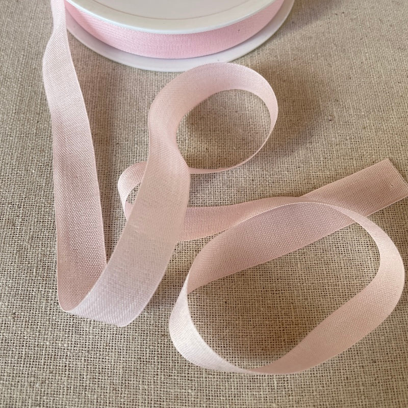 Cotton Ribbon 15mm (1/2") - Various Colors.