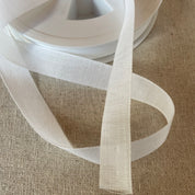 Cotton Ribbon 15mm (1/2") - Various Colors.