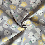 Kokka - Cotton Oxford - Snow Bird Scatter
