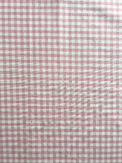 Cosmo - Yarn-Dyed Gingham Plaid Cotton - Pink