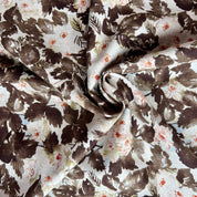 Kokka - Cotton/Linen Sheeting - Watercolor Leafy Floral