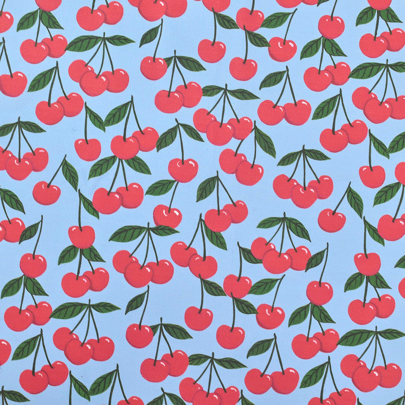 Fabric Godmother - Cotton Denim - Mon Cheri - Blue