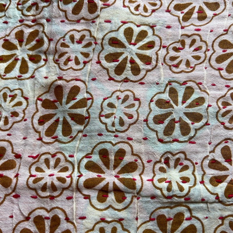 Windham - Kantha - Vine - Persimmon