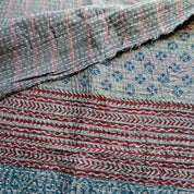 Windham - Kantha - Broad Stripe - Charcoal