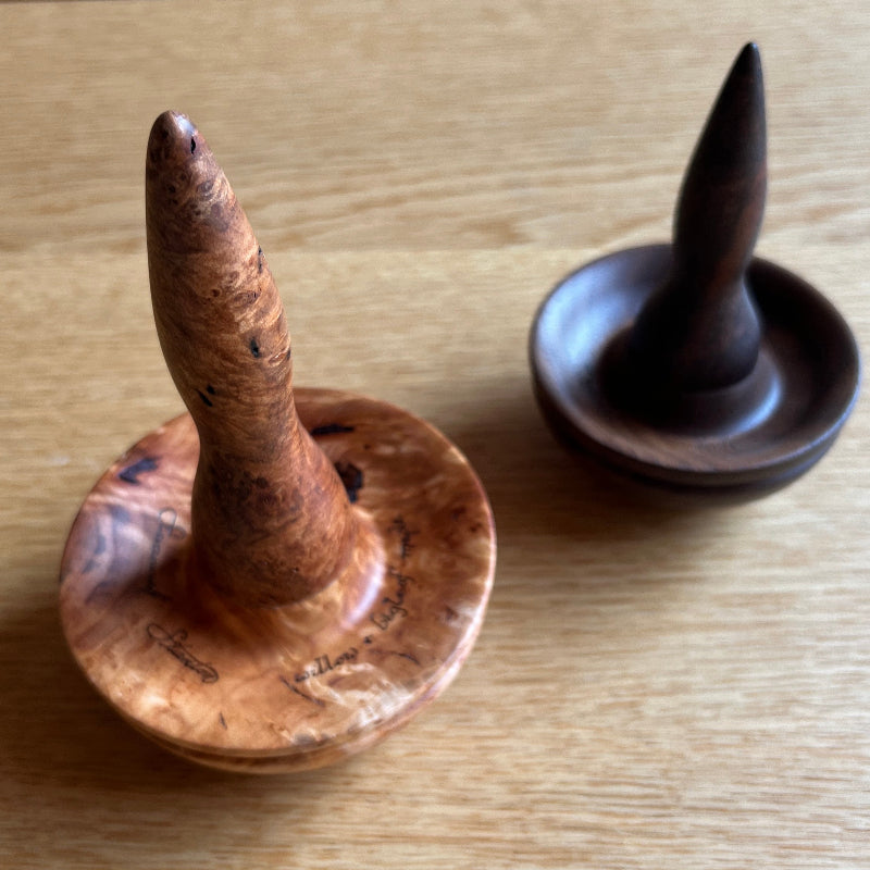 Hand-Turned Wooden Darning Mushrooms - Multiple Sizes