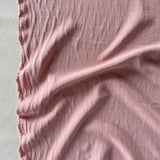 Rayon Linen Slub - Rose