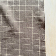 Diamond Textiles - Homespun Cotton - Windowpane - Pine Cone