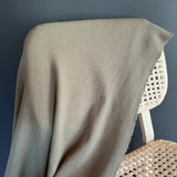 Deadstock - Cotton Rib Knit - Foggy Green