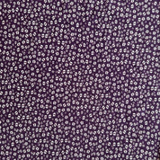 Verhees - Bamboo Cotton Jersey - Purple Ditsy Floral