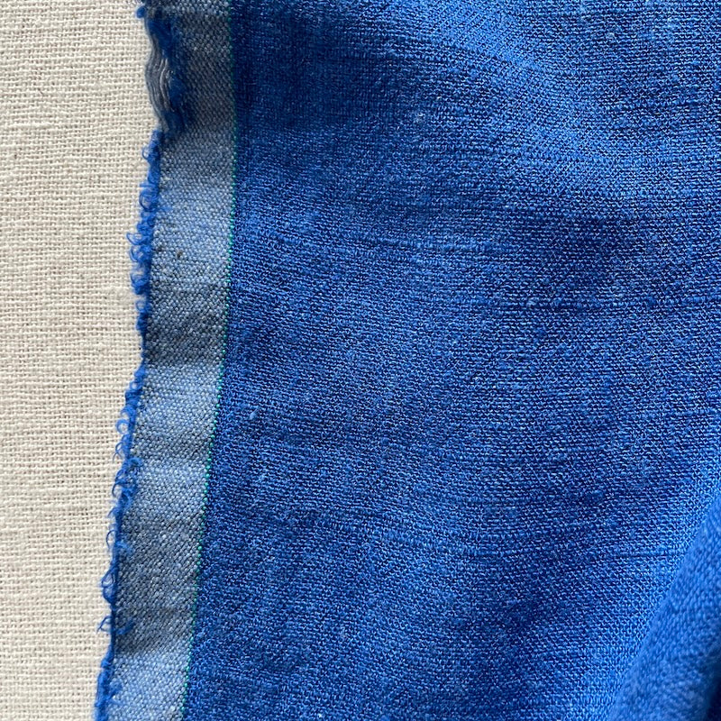 Rayon Linen Slub - Royal Blue