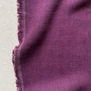 Rayon Linen Slub - Plum