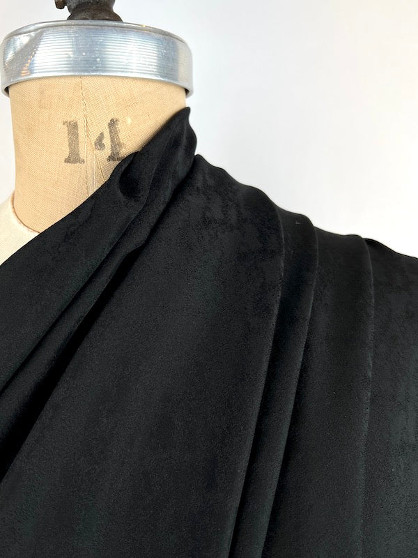 Deadstock - Silk Jacquard - Black