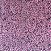 Verhees - Cotton Jersey - Rose Wiggly Dots