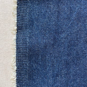 Indigo Denim - 12oz - Scoured Indigo
