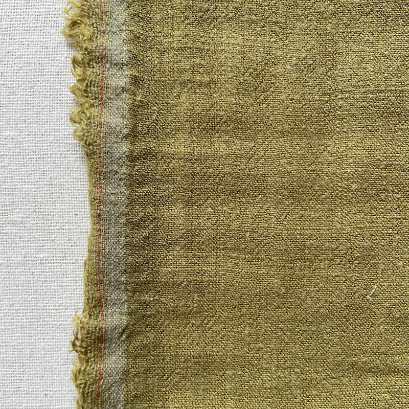 Rayon Linen Slub - Seaweed
