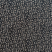 Verhees - Bamboo Cotton Jersey - Black Ditsy Floral