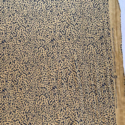 Verhees - Cotton Jersey - Ochre Wiggly Dots