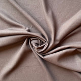 Deadstock - Rayon/Linen Blend - Chocolate Brown
