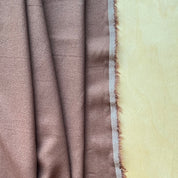 Deadstock - Rayon/Linen Blend - Chocolate Brown