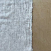 Deadstock - Cotton Double Gauze - White