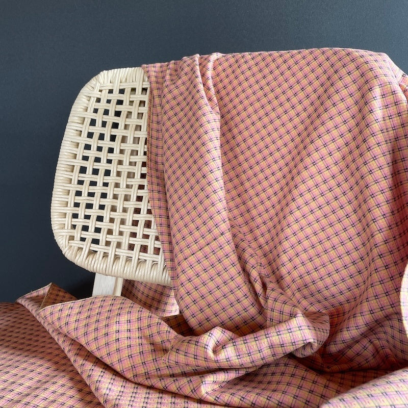 Diamond Textiles - Northern Lights - Double Square - Passion Fruit