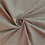 Diamond Textiles - Country Homespun - Black & Custard Gingham