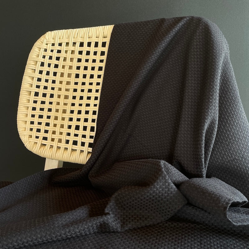 Diamond Textiles - Dijon - Dobby - Blackbird
