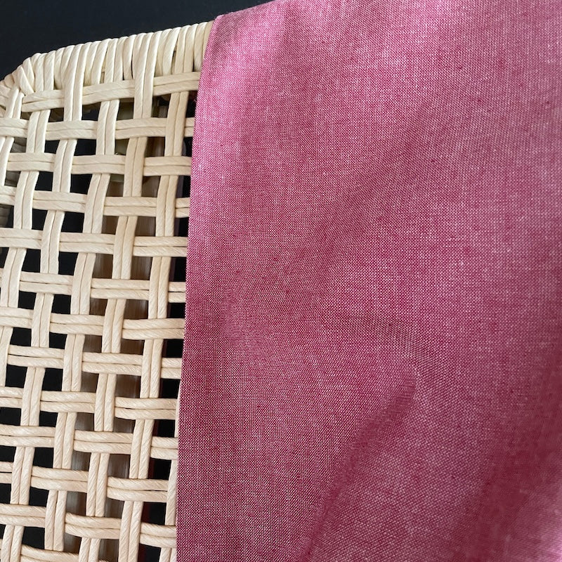 Diamond Textiles - Kent Chambray - French Rose