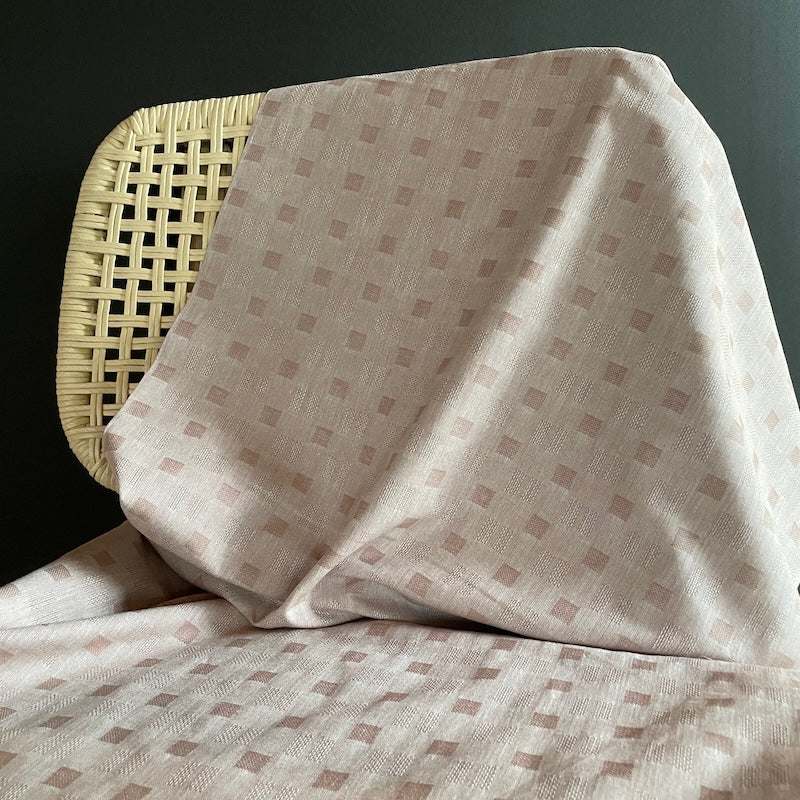 Diamond Textiles - Nikko - Waffle - Chic Peach